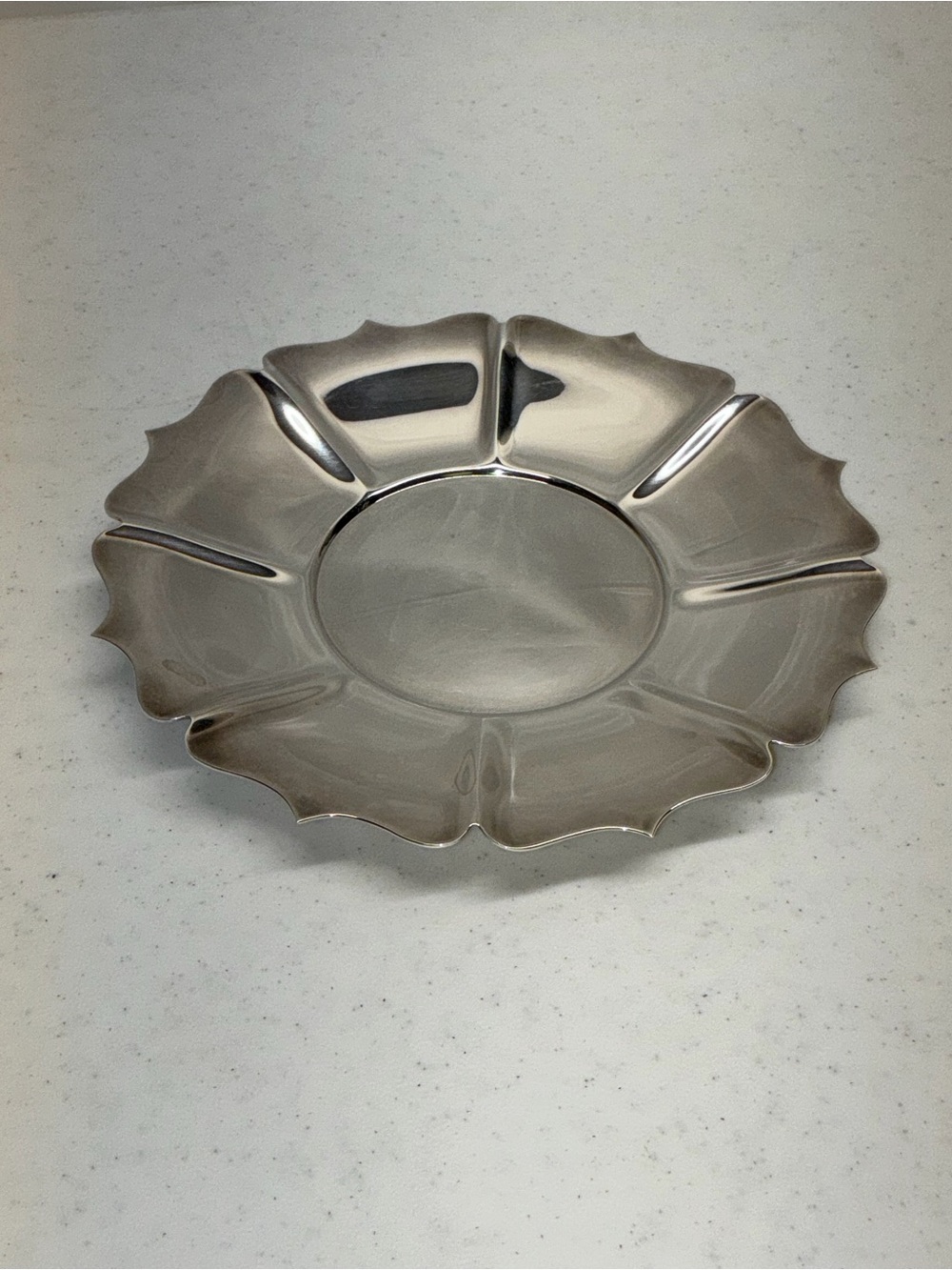 Lunt Silverplate Candy/Nut Dish 6" Diameter